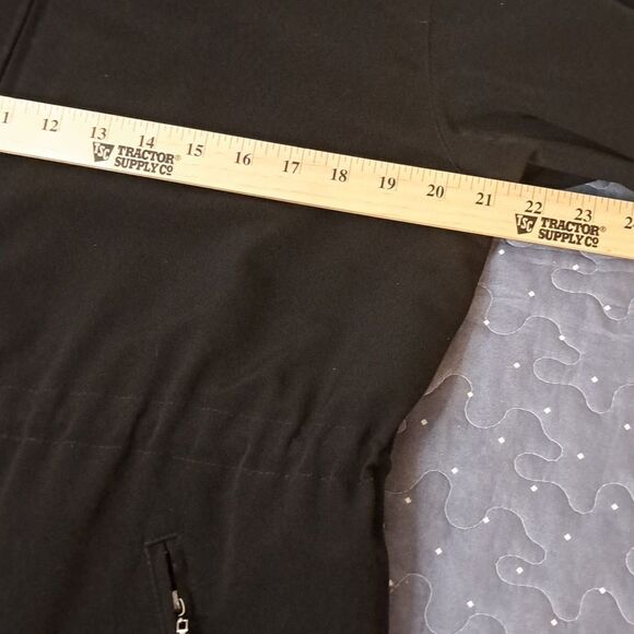 Giacca black zip up jacket size small - Picture 7 of 8